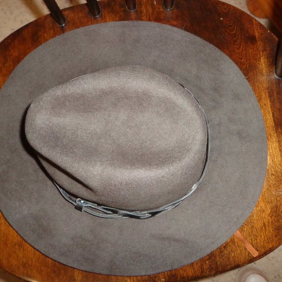 FIRM NWT SAN DIEGO HAT COMPANY NICOLE WOOL RANCHER CHESTNUT main image 9